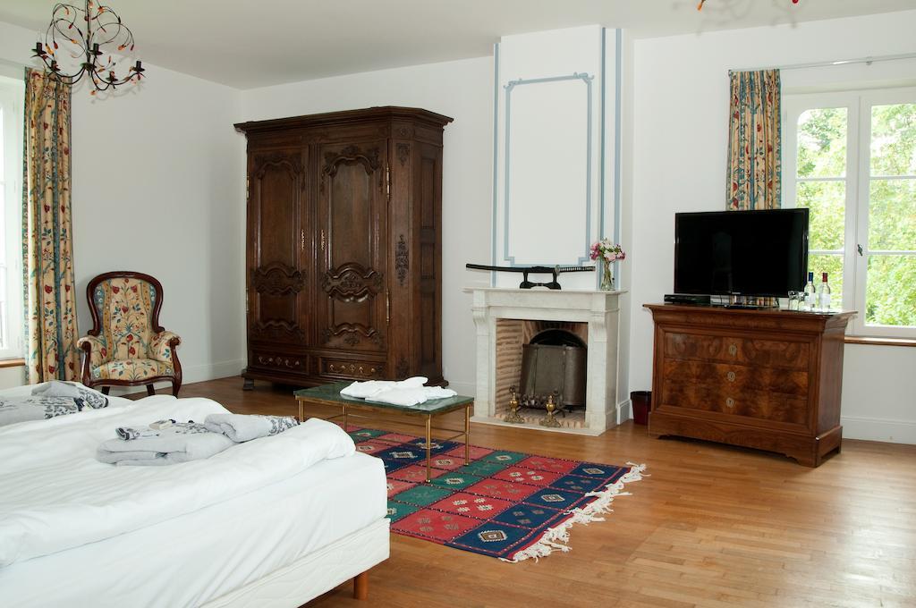 Domaine De La Fauconnie Hotel Campsegret Quarto foto