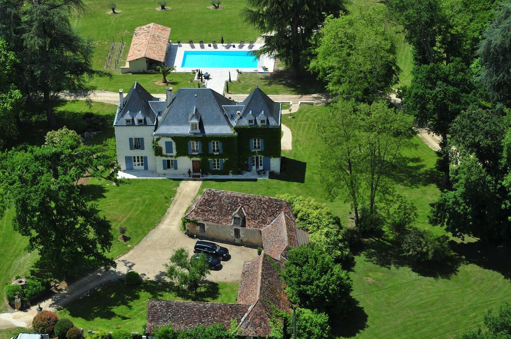 Domaine De La Fauconnie Hotel Campsegret Exterior foto